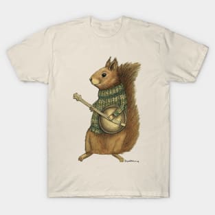 Squirrel with a banjo T-Shirt